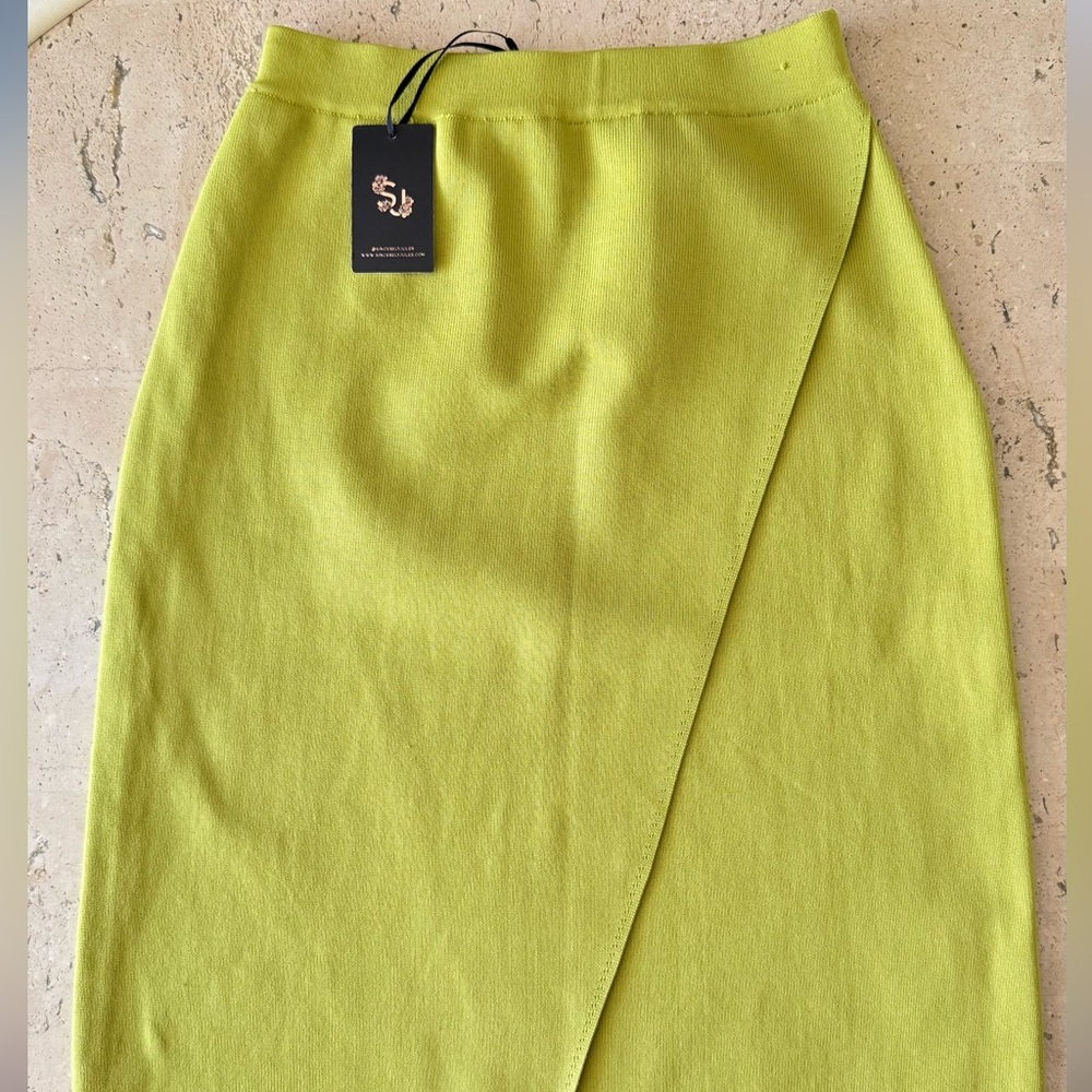 Sincerely Jules Vibrant Green Skirt